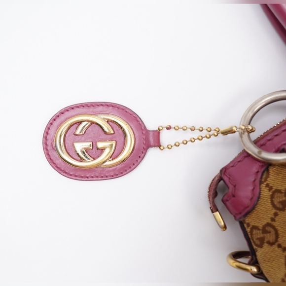 AQ28❤️ GUCCI Monogram Sukey Top Handle Satchel - Picture 7 of 15